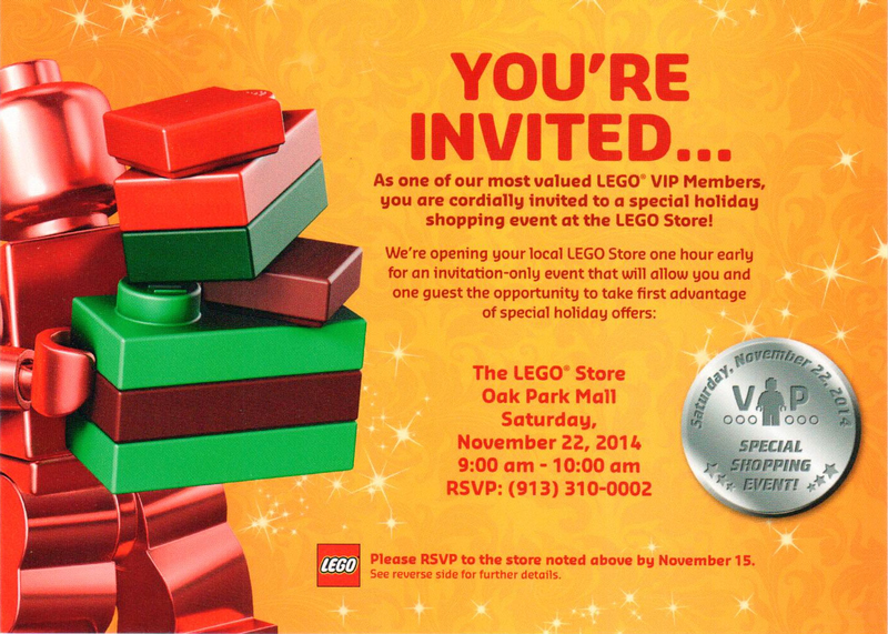 Illustration for article titled Deals: Invite only Lego VIP event details